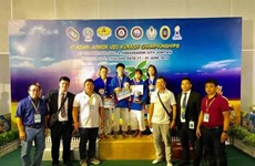 Le Vietnam remporte deux médailles d'or en kourach en Thaïlande