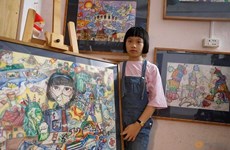 Chung Anh et ses peintures sur le COVID-19