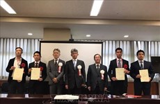 Construction : Quatre Vietnamiens honorés en tant qu'excellents travailleurs étrangers au Japon