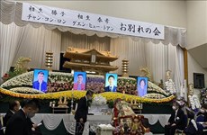 Funérailles solennelles pour deux stagiaires vietnamiens décédés à Shiiba