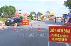 COVID-19: Bac Ninh applique la distanciation sociale dans un district