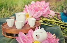 Déguster le thé au lotus - une spécialité sublime de Hanoï