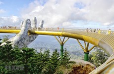 Le pont d'Or à Da Nang élu parmi les nouvelles merveilles du monde par le quotidien Daily Mail