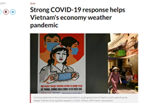 Une bonne réponse au COVID-19 aide l'économie vietnamienne à surmonter la pandémie, selon AFP