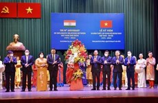 Célébration des 50 ans de l'établissement des relations diplomatiques Vietnam-Inde