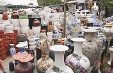 Ancien marché de la céramique sur les terres de Thang Long