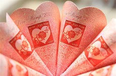 Saint-Valentin : publication d'une collection de timbres sur l’amour 