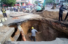 JICA assiste Ho Chi Minh-Ville dans la résilience aux affaissements de terrain 