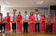 Ouverture de l'exposition de livres sur la grande amitié Vietnam-Laos à Da Nang