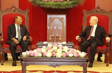 Le président de l'Assemblée nationale du Cambodge achève sa visite officielle au Vietnam