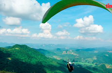Vol en parapente à Hoa Binh