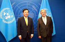 Le secrétaire général de l'ONU soutient les priorités de développement du Vietnam