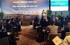Ouverture du Forum du tourisme du Mékong 2022 à Quang Nam