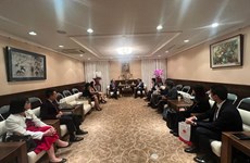 Une délégation du Comité d'État chargé des Vietnamiens d'outre-mer visite le Japon