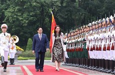 Le PM vietnamien souhaite la bienvenue à la PM néo-zélandaise 