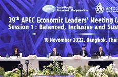 Le président Nguyen Xuan Phuc participe à la 29e réunion des dirigeants économiques de l’APEC