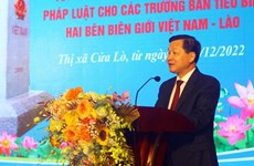 La gestion des frontières,  point brillant de la coopération Vietnam-Laos