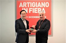 Salon « Artigiano in Fiera », opportunités de promotion de l'artisanat vietnamien en Italie