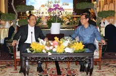 Ho Chi Minh-Ville souhaite améliorer l’efficacité de sa coopération économique avec le Laos