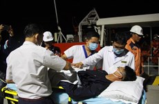 Khanh Hoa : sauvetage d’un homme d'équipage d'un cargo chinois