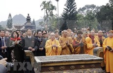 Hanoï : Ouverture de la fête de la pagode des Parfums et de celle de Giong au Temple de Soc Son