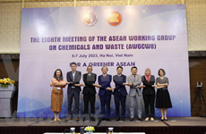 La 8e Réunion du groupe de travail de l'ASEAN sur les produits chimiques et les déchets (AWGCW-8) à Hanoï