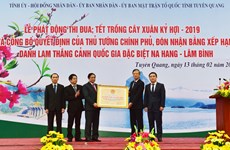 La réserve naturelle de Na Hang - Lam Binh reconnue site national spécial