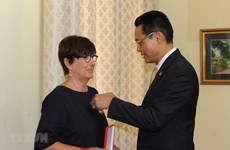 L’ancienne ambassadrice belge au Vietnam à l’honneur 
