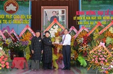 Célébration du 80e anniversaire de la fondation de l’Église bouddhique Hoa Hao