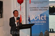 Commerce: les entreprises vietnamiennes et australiennes renforcent leur coopération 