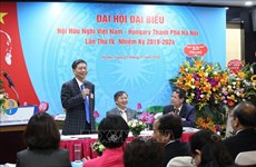 Congrès de l'Association d'amitié Vietnam-Hongrie de Hanoï 