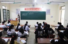 Retour à l'école des collégiens et lycéens de Hanoï prévu après le Têt