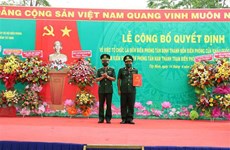 Tay Ninh : création du poste-frontière international de Tan Nam