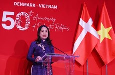 Célébration des 50 ans des relations diplomatiques Vietnam-Danemark