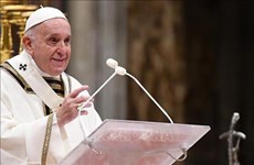 Le pape François adresse ses vœux de Nouvel An aux dirigeants et au peuple vietnamiens