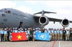 Efforts du Vietnam pour contribuer aux activités onusiennes de maintien de la paix