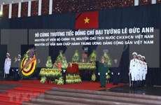 Funérailles nationales pour l’ancien président Lê Duc Anh