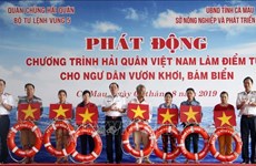 Lacement un programme pour renforcer l’appui de la marine vietnamienne aux pêcheurs