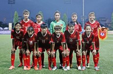 Le tournoi international de football feminine U15 commence à Hanoi