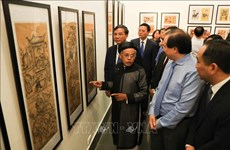Exposition sur les estampes populaires Dông Hô d’hier et d’aujourd’hui