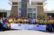 Vietnam - Cambodge : Rencontre de jeunes journalistes et étudiants des provinces frontalières