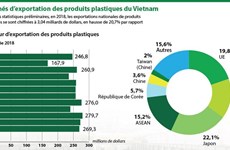 Les marchés d'exportation des produits plastiques du Vietnam