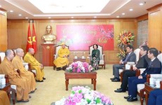 Les activités de l’Eglise bouddhique du Vietnam saluées