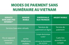 Modes de paiement sans numéraire au Vietnam