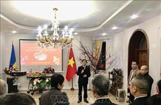 Des Vietnamiens en Ukraine fêtent le Nouvel An lunaire du Tigre 2022