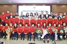 Les footballeuses vietnamiennes honorées après un parcours historique