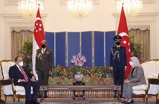 Rencontre entre les présidents vietnamien et singapourien