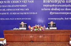Vietnam et Laos partagent des expériences en matière de développement économique post-pandémie