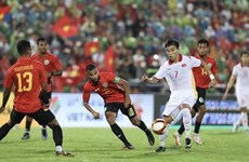 SEA Games 31- Football masculin : le Vietnam gagne 2-0 contre le Timor-Leste
