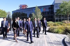 Le Premier ministre rend visite à des leaders mondiaux de technologie à San Francisco